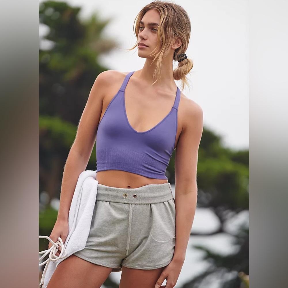 FREE PEOPLE Good Karma Crop Tank Top XS/S - Picture 4 of 9